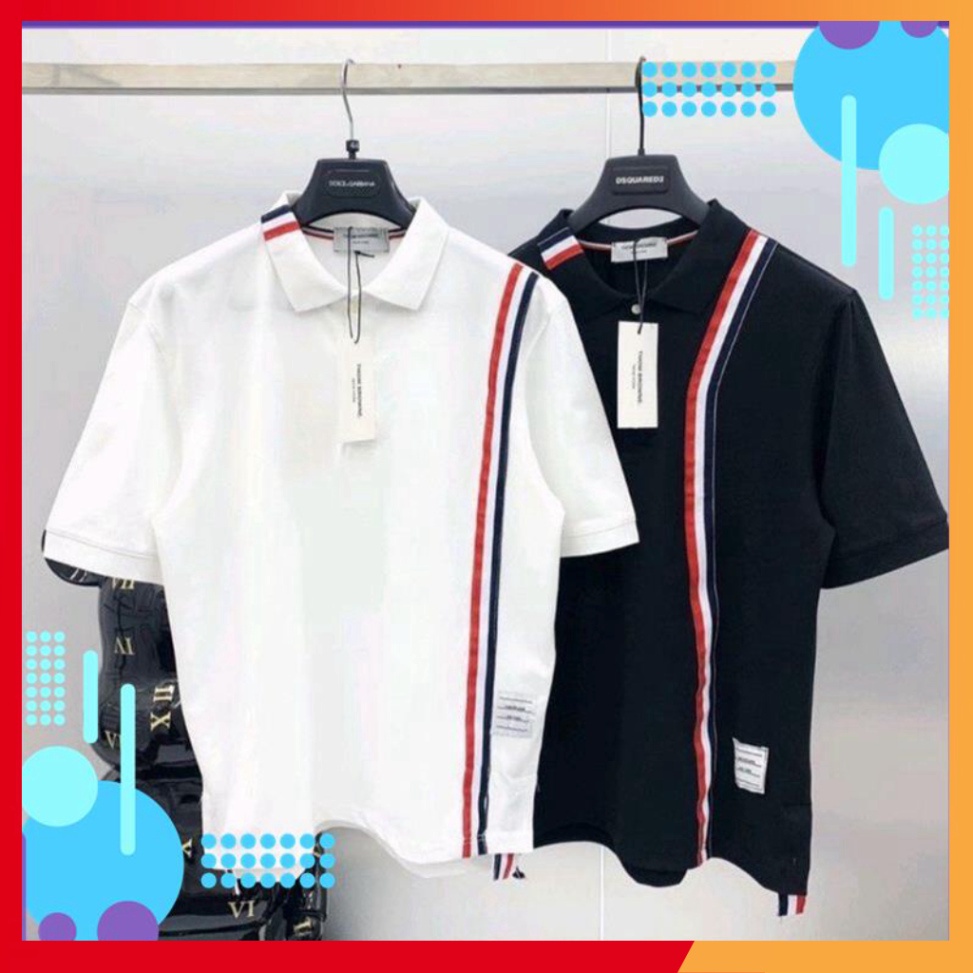 Áo Polo Unisex - hai vạch thời thượng 2022 - cực sịn sò