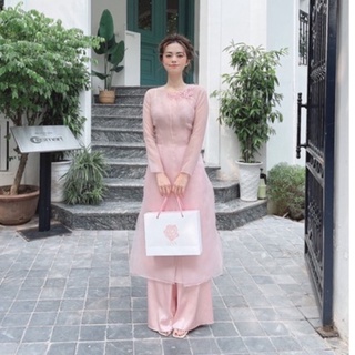 Quần Áo dài cách tân 4 tà Ngọc Nghiên LINN design