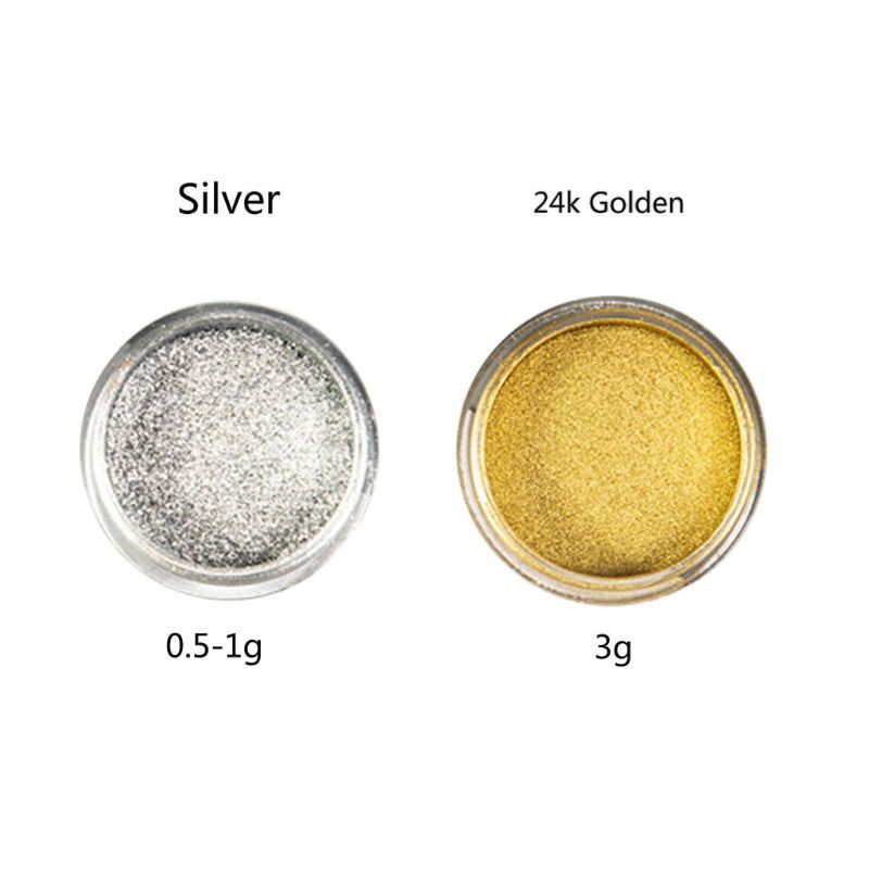 Bột ngọc trai màu ánh kim cẩm thạch lấp lánh trang trí resin epoxy / làm trang sức 3g
