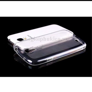 Ốp lưng dẻo silicon trong suốt cho samsung S4 tặng kính cường lực
