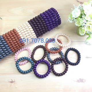10 cột tóc lò xo size lớn hàng đẹp