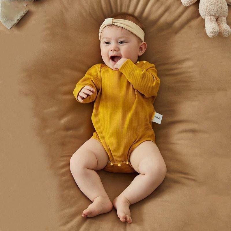 Body chip liền thân dài tay Tăm lạnh cho bé, bodysuit body đùi cho bé trai bé gái mẫu quần áo sơ sinh 0-12M