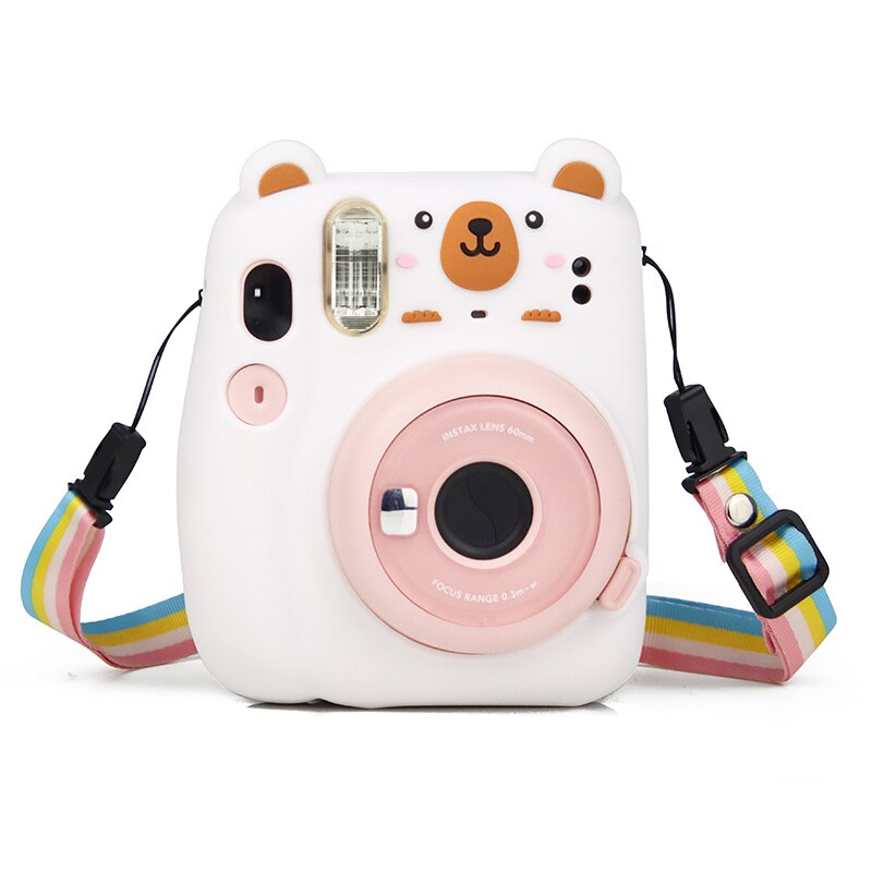 Case Silicon Mềm Mại Bảo Vệ Cho Bộ Máy Chụp Ảnh Lấy Ngay Fujifilm Instax Mini 11 Camera