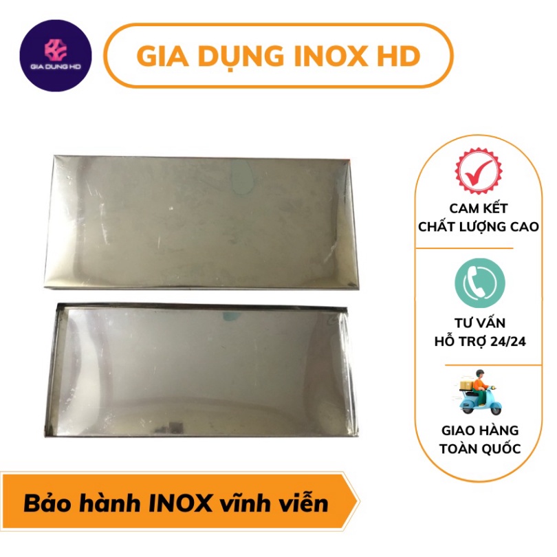 Khay hứng nước inox 💥 FREE SHIP 💥 khay hứng nước tủ bếp bền bỉ , sáng bóng