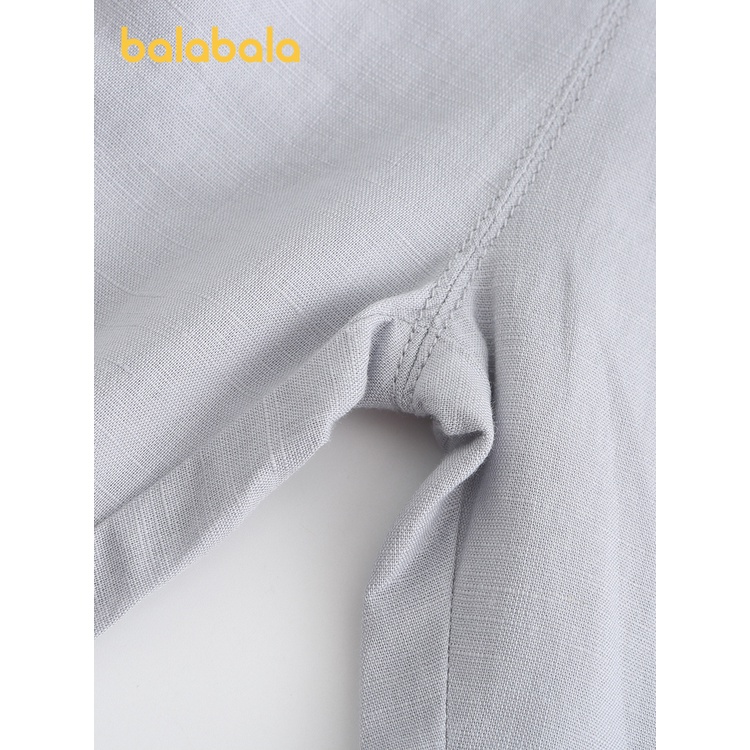 (0-3 tuổi) Quần sooc bé trai hãng BALABALA màu ghi xám hoặc xanh than 200221110103