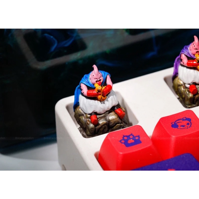 Nút bàn phím cơ Ma bư.Keycap Artisan.Keycap resin