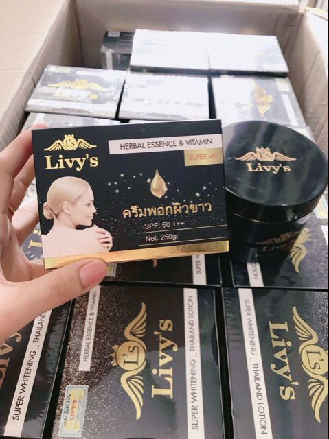 Kem body Livy's siêu trắng chống nắng Thái Lan .