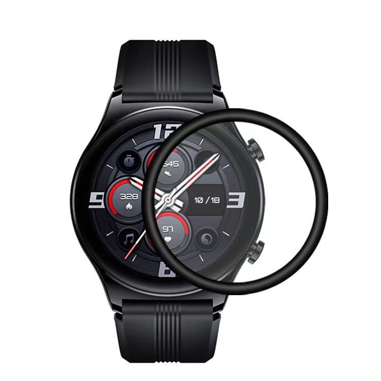 Miếng Dán Bảo Vệ Màn Hình Viền Cong 3D Cho Huawei Honor Watch GS3 GS 3