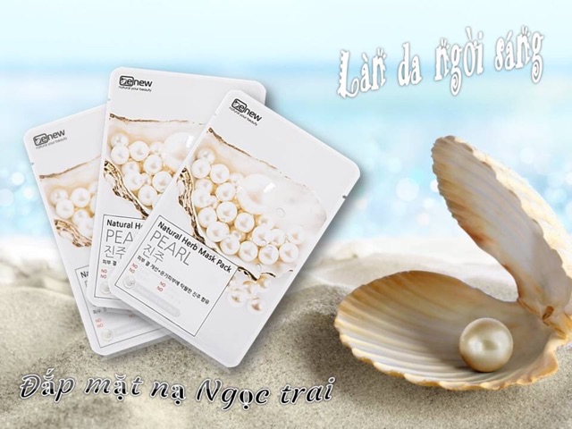 Bộ 10 miếng mặt nạ ngọc trai Benew