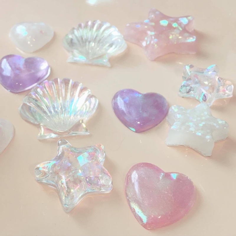 Vụn Giấy Màu Hologram Trang Trí Resin, Trang Trí Nail Hũ 50ml - Trường Thịnh Sài Gòn