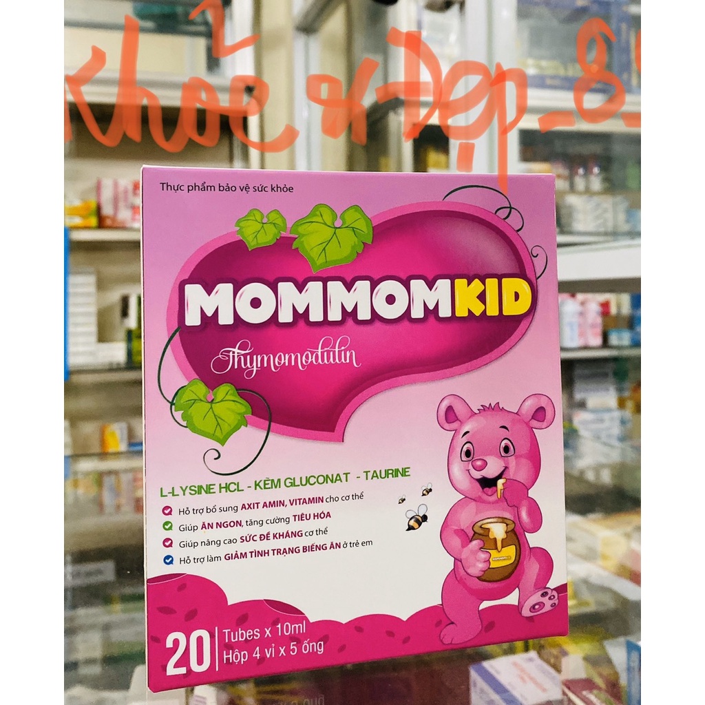 SIRO ĂN NGON MOMMOMKID - GIẢM BIẾNG ĂN - TĂNG ĐỀ KHÁNG.