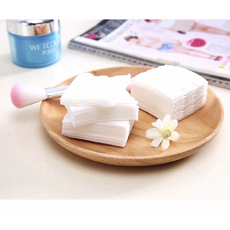 Bông Tẩy Trang 3 Lớp Cotton Pads 222 Miếng Tẩy Trang Da Mặt