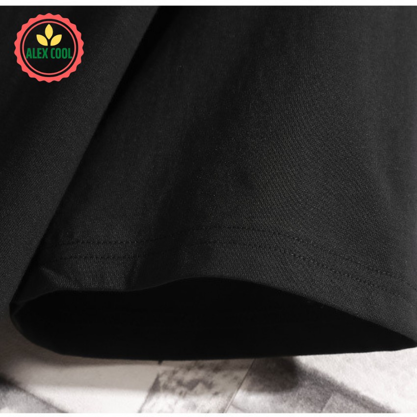 Áo thun nam, áo phông nam tay ngắn cổ tròn chất thun cotton co giãn 4 chiều hình wantelu alex cool