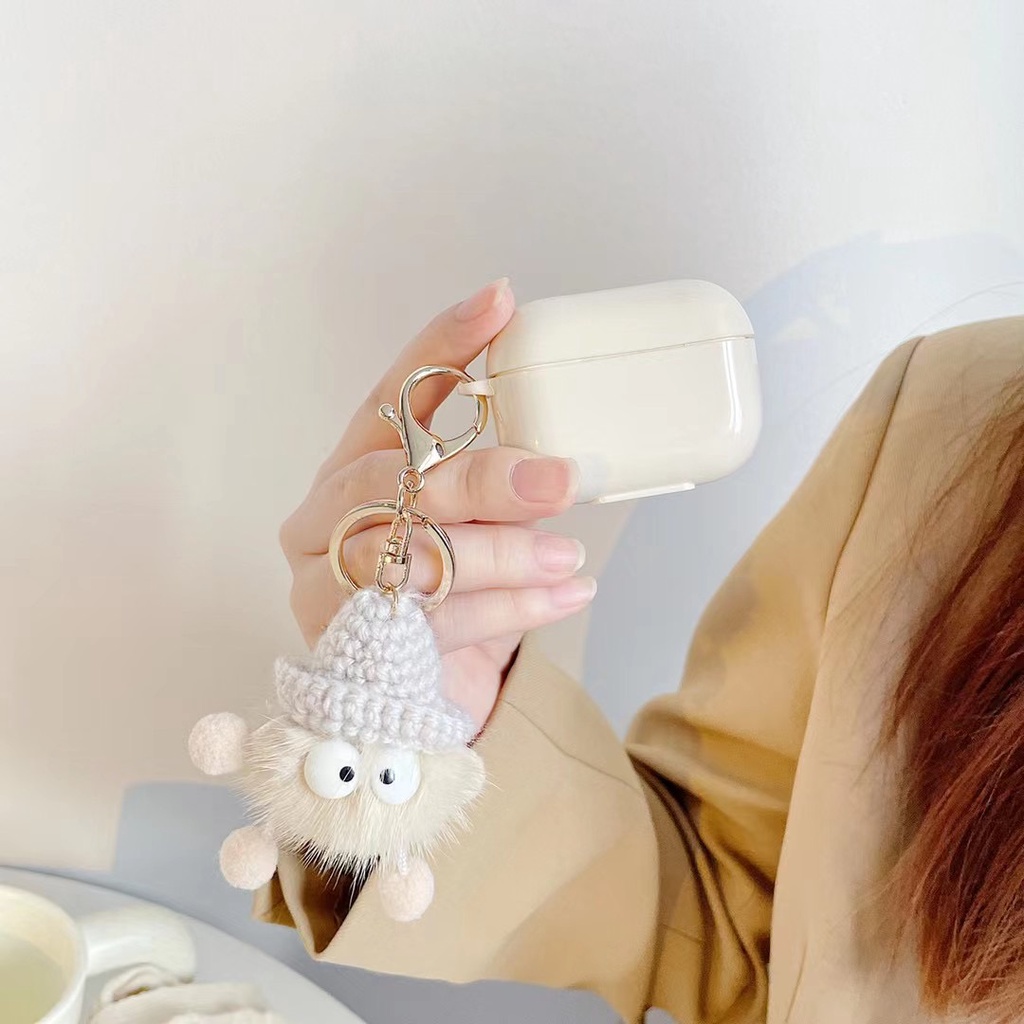 Vỏ bọc TPU bảo vệ hộp sạc tai nghe airpods 1/2 pro kiểu dáng đáng yêu