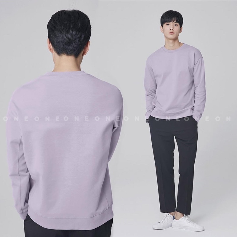Áo nỉ cotton supima Basic Overfit