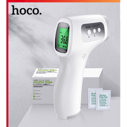 Nhiệt Kế Hồng Ngoại HOCO YQ6 Tặng Kèm 2 Pin AA - MÁY ĐO THÂN NHIỆT GIA ĐÌNH - CHÍNH HÃNG BẢO HÀNH 12 THÁNG