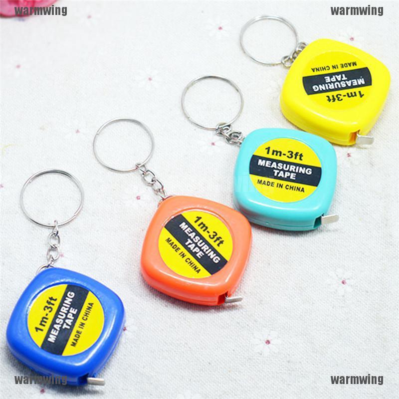 Bộ 2 Thước Dây Mini Có Móc Khóa Có Thể Thu Gọn Tiện Dụng