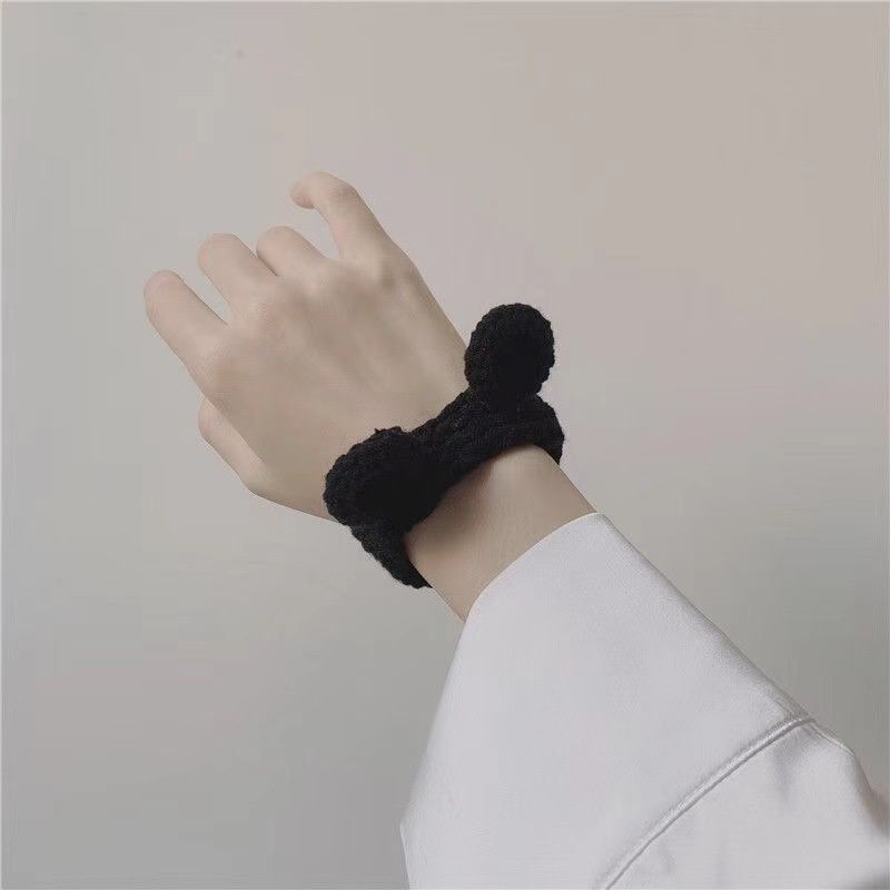 vòng đeo tay đan len thiết kế hình thú ếch, cà rốt, tai thỏ, gấu, dâu tây...dễ thương | BigBuy360 - bigbuy360.vn