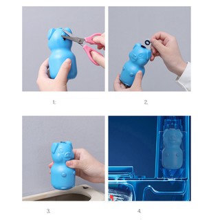 Lọ Thả Bồn Cầu Tẩy Sạch - Diệt Khuẩn - Khử Mùi Toilet Hình Con Heo / Lợn Thả Bồn Cầu