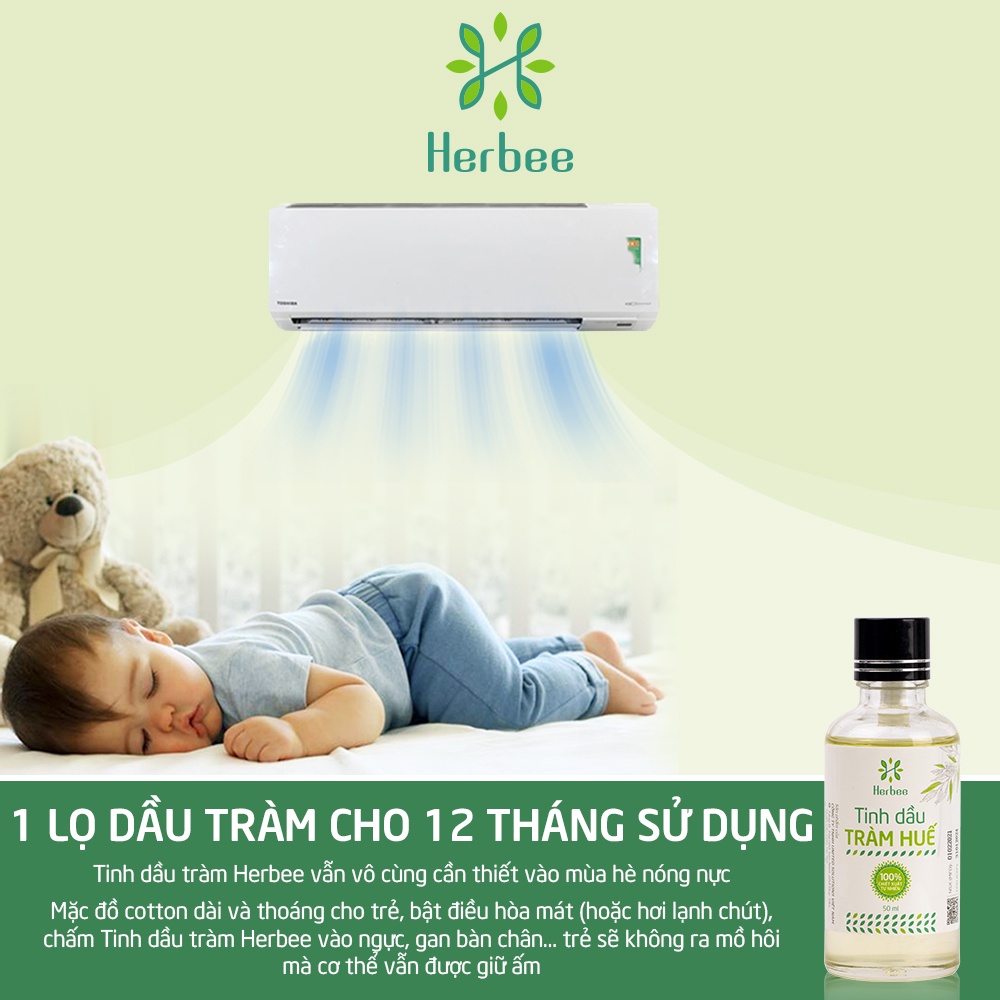 Tinh Dầu Tràm Huế Herbee Nguyên Chất