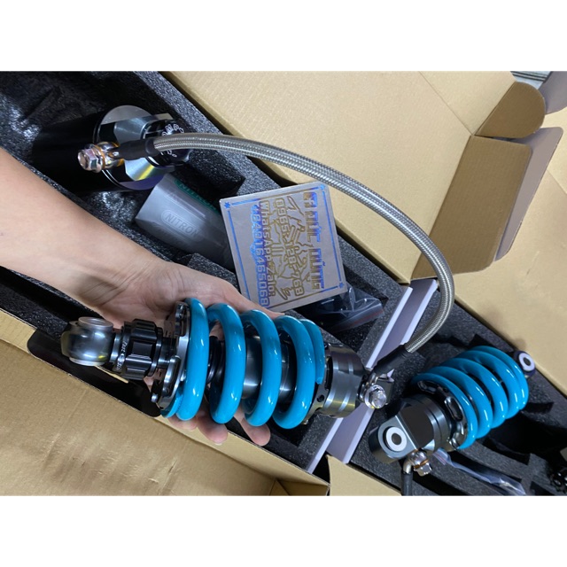 Phuộc sau mod Nitron gắn Exciter