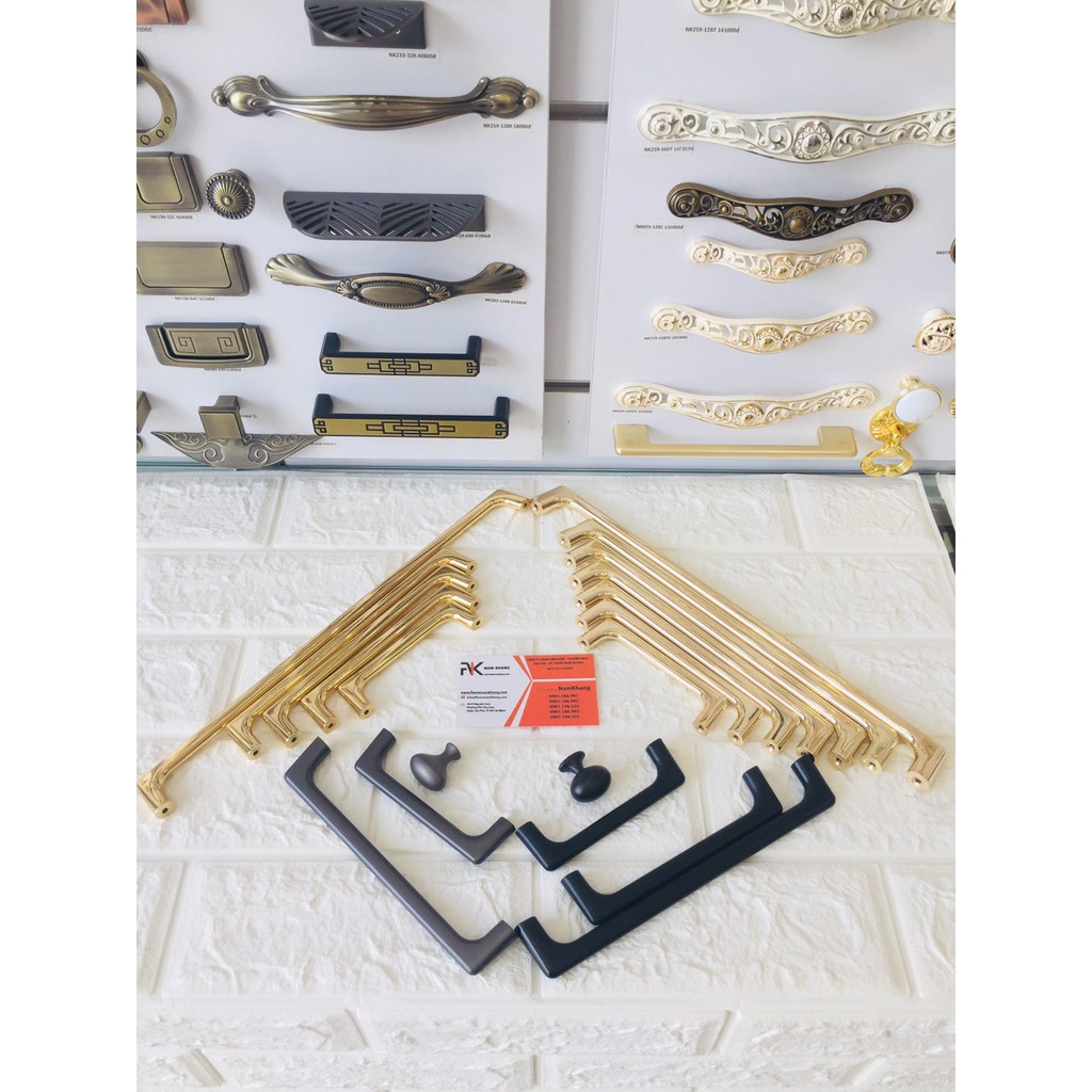 Tay nắm tủ dạng thanh tròn NK211-V