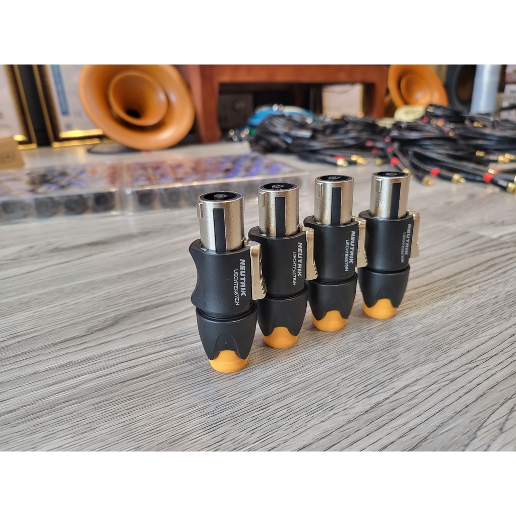 Jack loa Newtrik - Speakon cho loa Full hoặc cục đẩy - Bộ 2 Jack