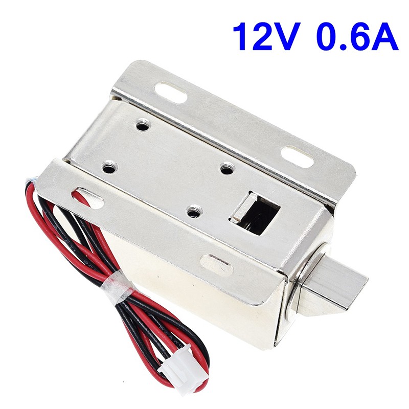 LY-03 DC 12V 0,35A 0,6A Khóa điện từ Điều khiển điện nhỏ Khóa cửa tủ DC 12V 0,35A 0,6A tủ lưu trữ khóa điện từ nhỏ khóa điện tử khóa điện mini khóa ngăn kéo khóa tủ tài liệu khóa