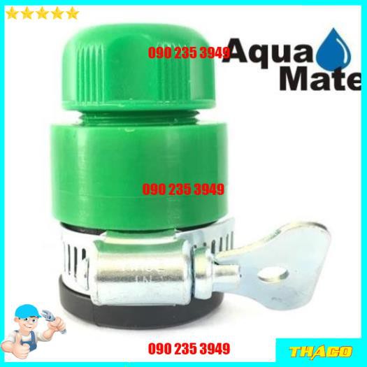 Khớp nối cổ dê vòi và ống nước mềm 16mm AQUAMATE W-3360 Đsg