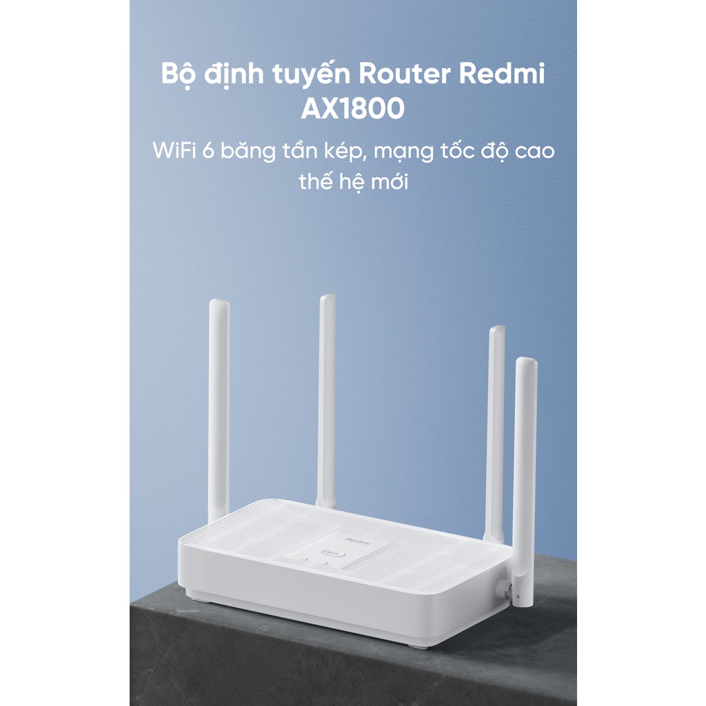 Router (bộ định tuyến) wifi Redmi AX1800