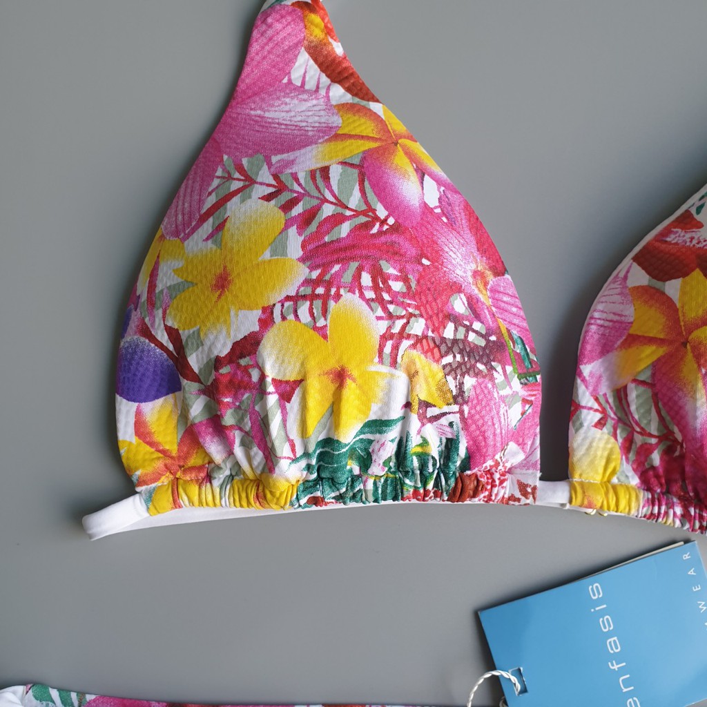 Bộ bơi hai mảnh hoa lá En fasis xuất khẩu Ý