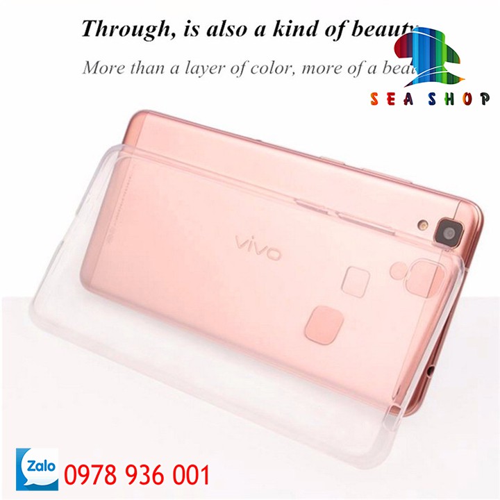 Ốp lưng Vivo V3 Max silicon trong suốt