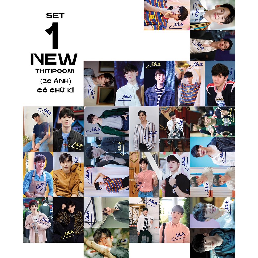 30 ảnh có chữ kí Krist/Singto/Tay/New/Off/Gun/Bright/Win  GMMTV