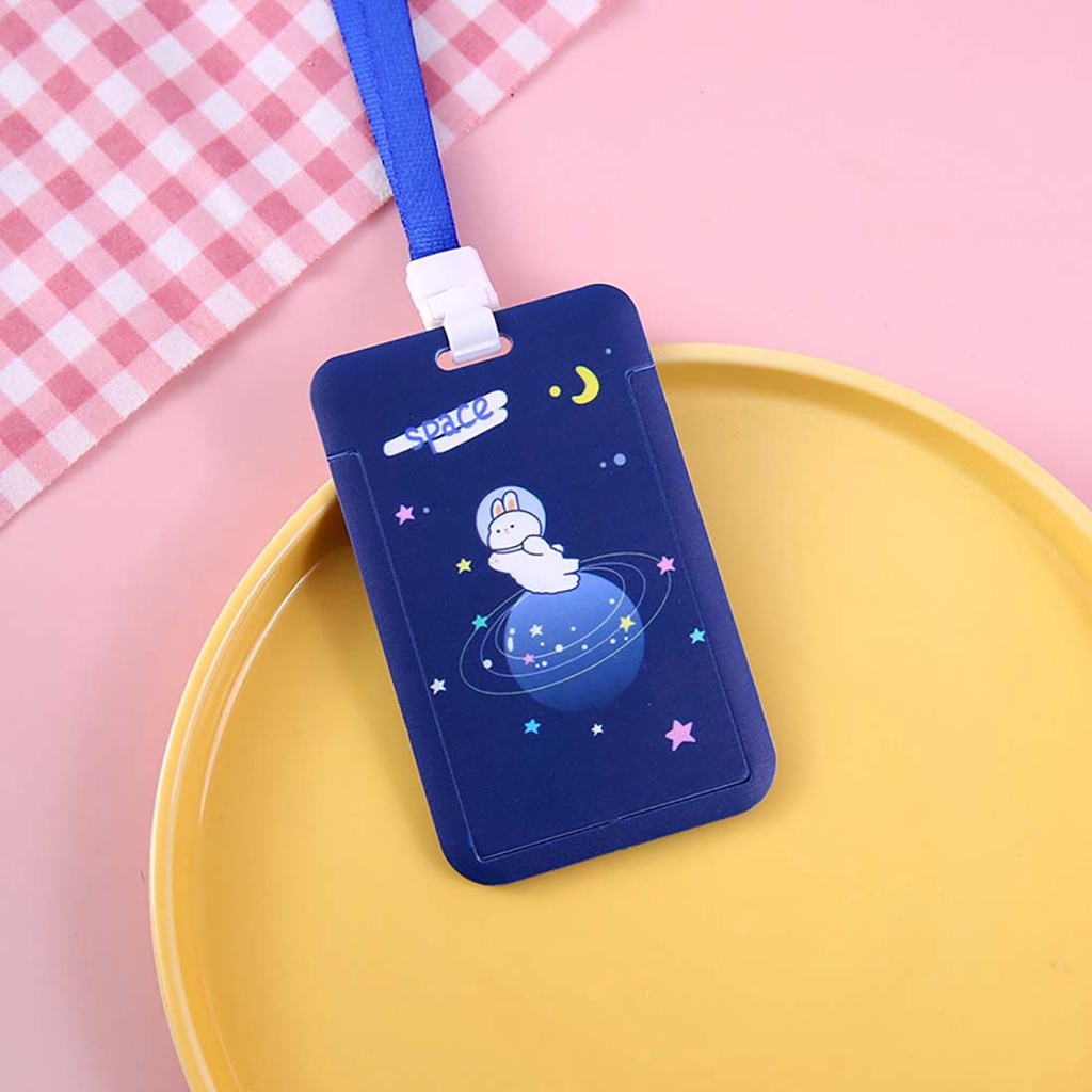 Ví Đựng Thẻ Ngân Hàng / Danh Thiếp Hình Xe Buýt Hoạt Hình Đáng Yêu Có Dây Kéo Ốp