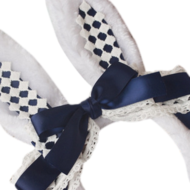 Băng Đô Tai Thỏ Bằng Lông Nhung Dễ Thương Xinh Xắn Dành Cho Nữ