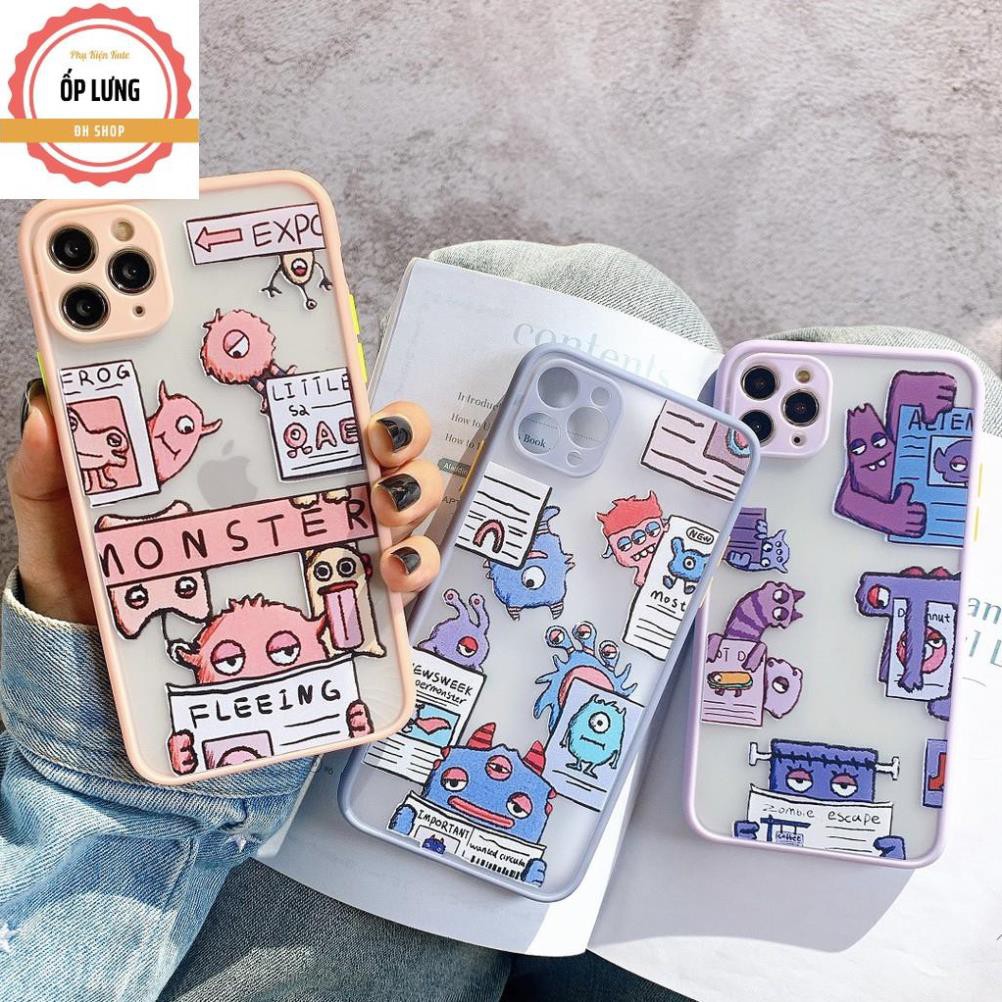 [SAMSUNG] ỐP LƯNG NHÁM CHỐNG SOCK, VA ĐẬP BẢO VỆ CAMERA MONSTER - G111