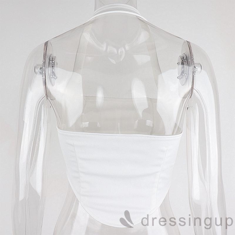 [Mã FAMAYWA giảm 10K đơn 50K] Áo Lửng Cổ Thuyền Màu Trơn Quyến Rũ Dành Cho Nữ | BigBuy360 - bigbuy360.vn