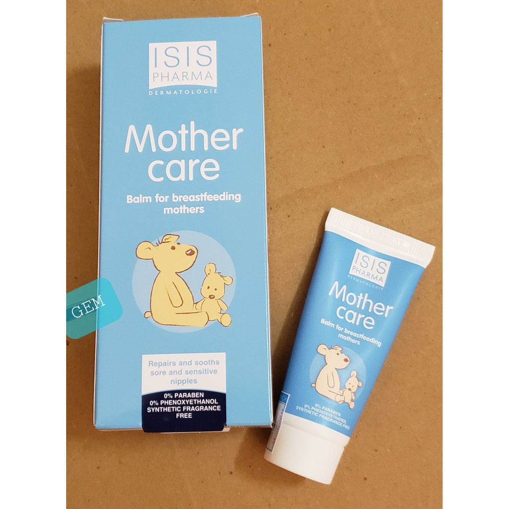 KEM GIẢM KHÔ NỨT NÚM VÚ ISIS PHARMA MOTHER CARE 15ML CHÍNH HÃNG - 9589