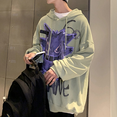 Áo hoodie thời trang thu đông dáng rộng cho nam | BigBuy360 - bigbuy360.vn