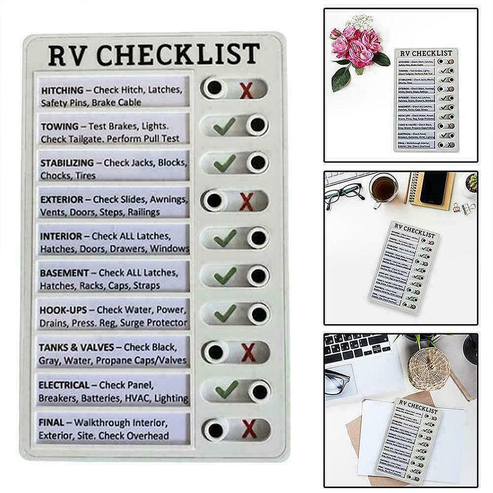 AUGUSTINA Bảng Ghi Chú Treo Hàng Ngày Chăm Sóc Sức Khỏe Đa Năng RV To do List Chore List List