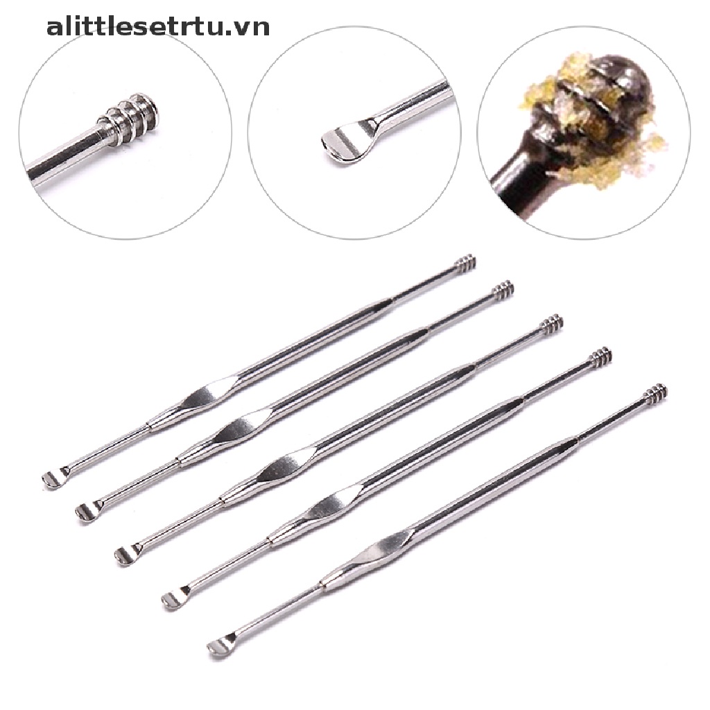 [Hàng mới về] Dụng cụ lấy ráy tai hai đầu hình muỗng thiết kế độc đáo