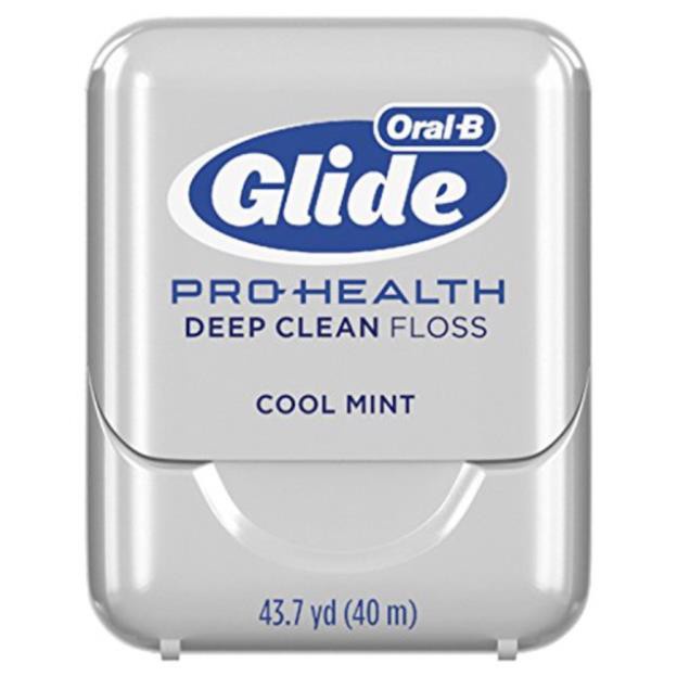 Chỉ nha khoa Oral-B Glide Pro-Health Deep Clean Floss Cool Mint 40m vỉ 2 hộp