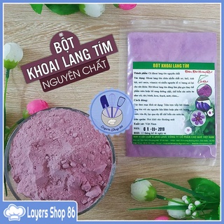 Bột Khoai Lang Tím Bột Tạo Màu Thực Phẩm Rau Củ Tự Nhiên Nguyên Chất