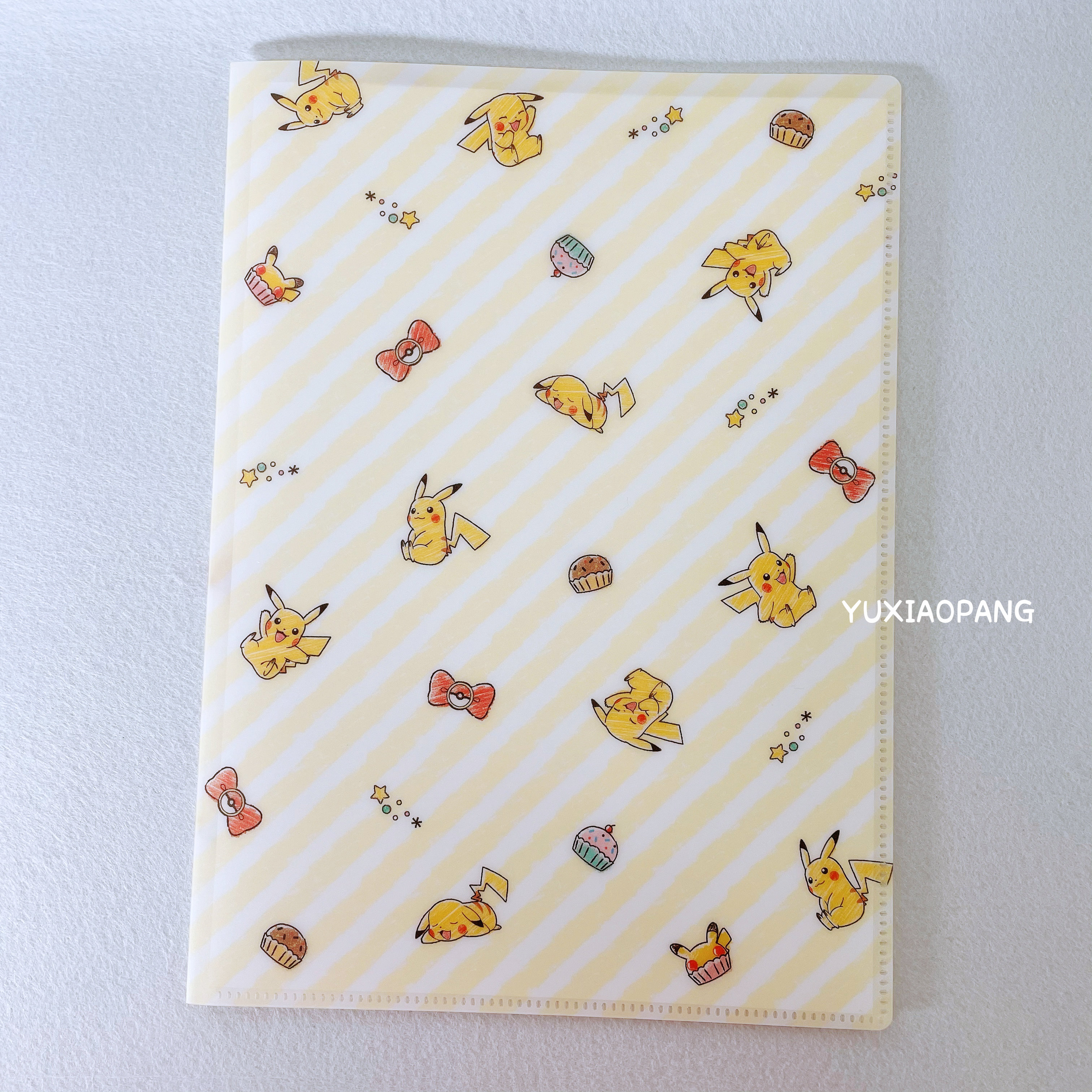 Pokemon limited Japan kamio limited edition Pokémon Pikachu A4 six-page folder