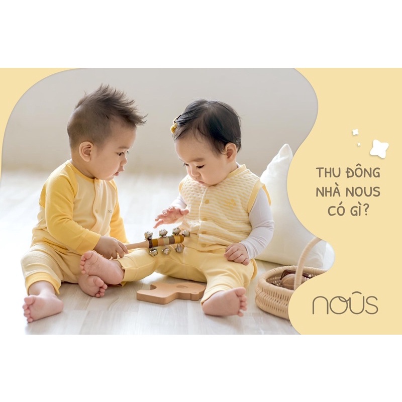 Nous Áo gile trần bông dành cho bé trai bé gái cao cấp
