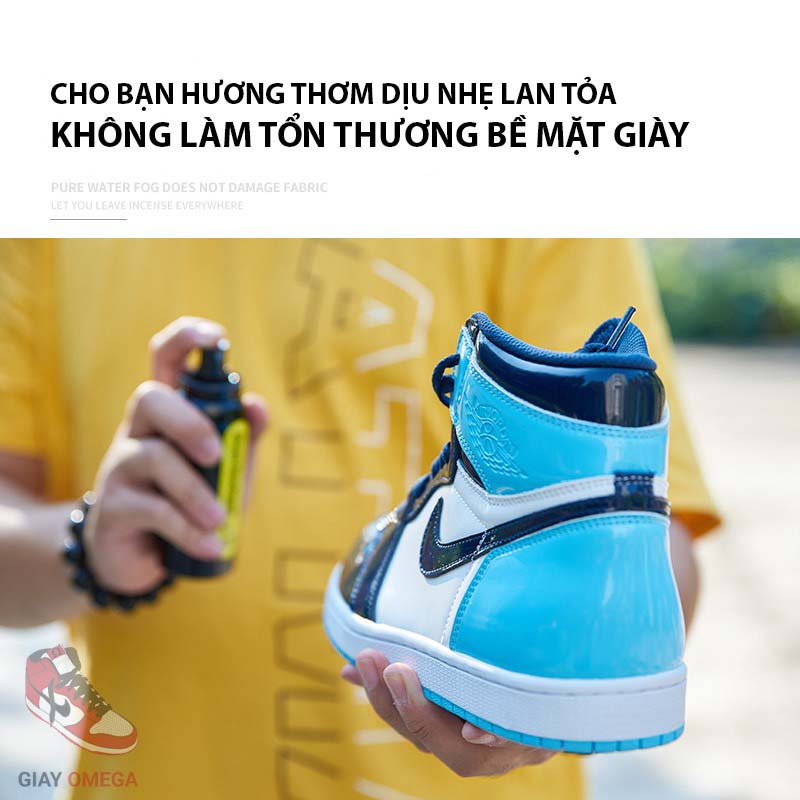 Xịt khử mùi giày dép Shoes Deodorant 100ml khử mùi hôi chống oxy hóa