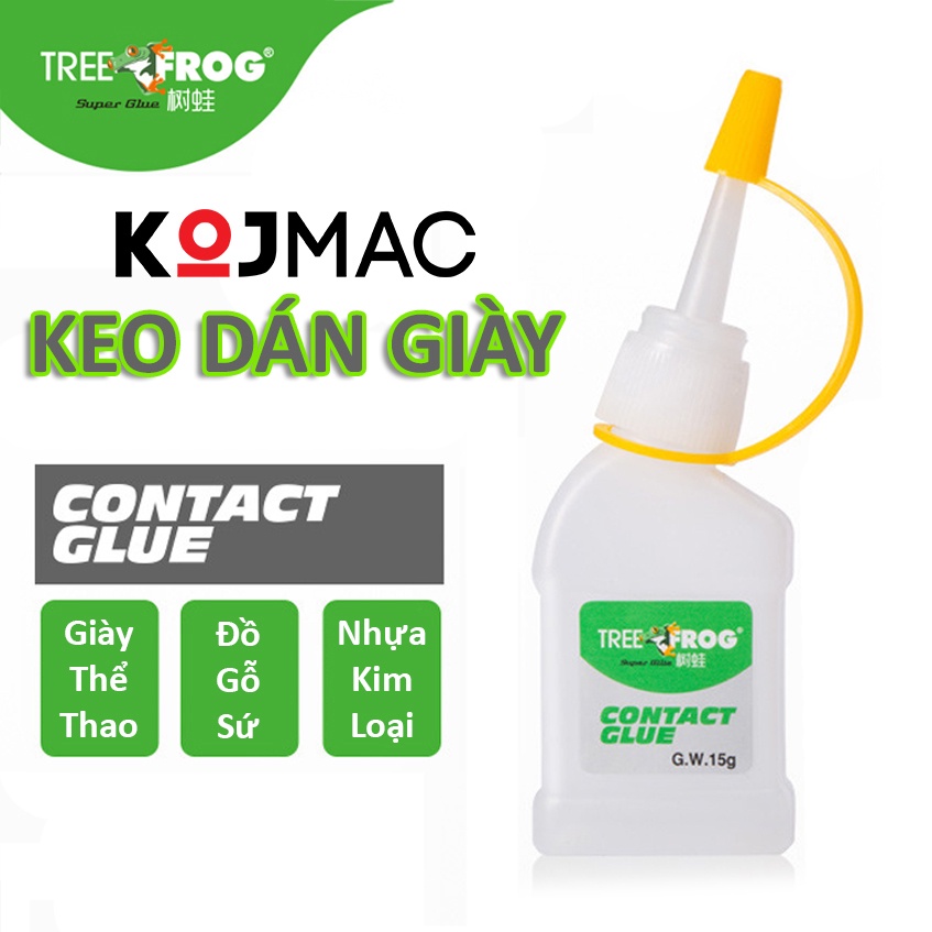 Keo Dán Giày Thể Thao TREEFROG Đa Năng Gel Trong Suốt 15g