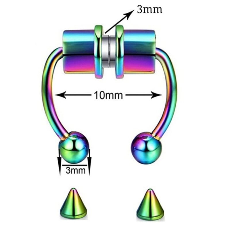 Khuyên Mũi Nam Châm, Khuyên Mũi Giả Kẹp Cho Người Không Cần Bấm Lỗ