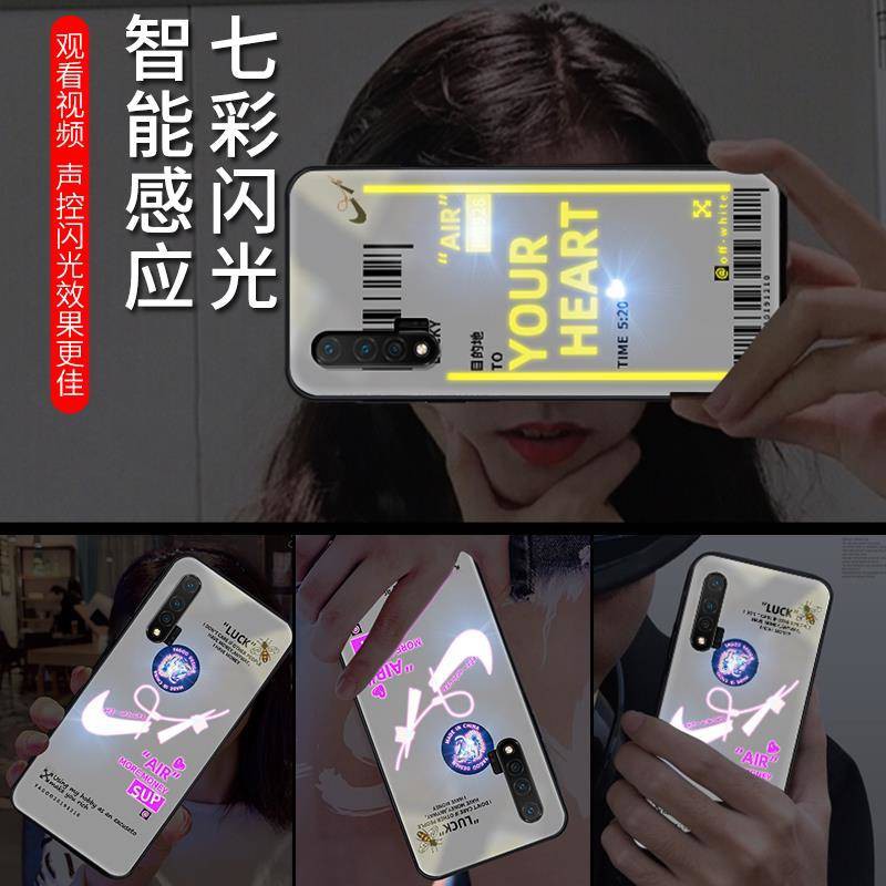 Ốp lưng điện thoại dạ quang vỏ bảo vệ chống rơi rớt cá tính trí thun ngắn tay | BigBuy360 - bigbuy360.vn