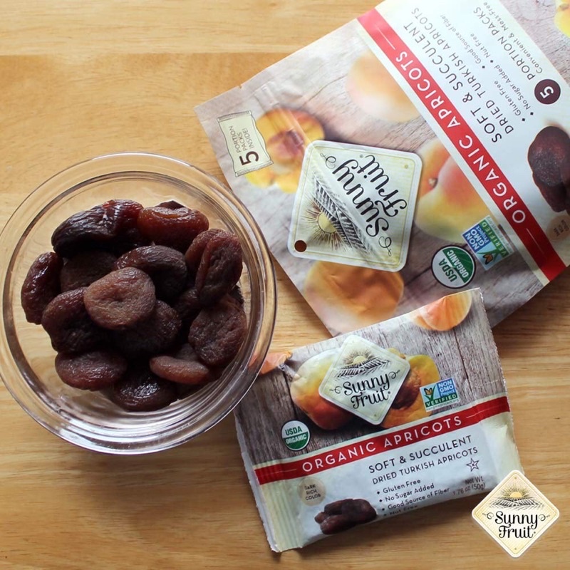 Sung khô / Nho khô / Mận khô / Mơ khô hữu cơ Sunny Fruit 50g - 250g